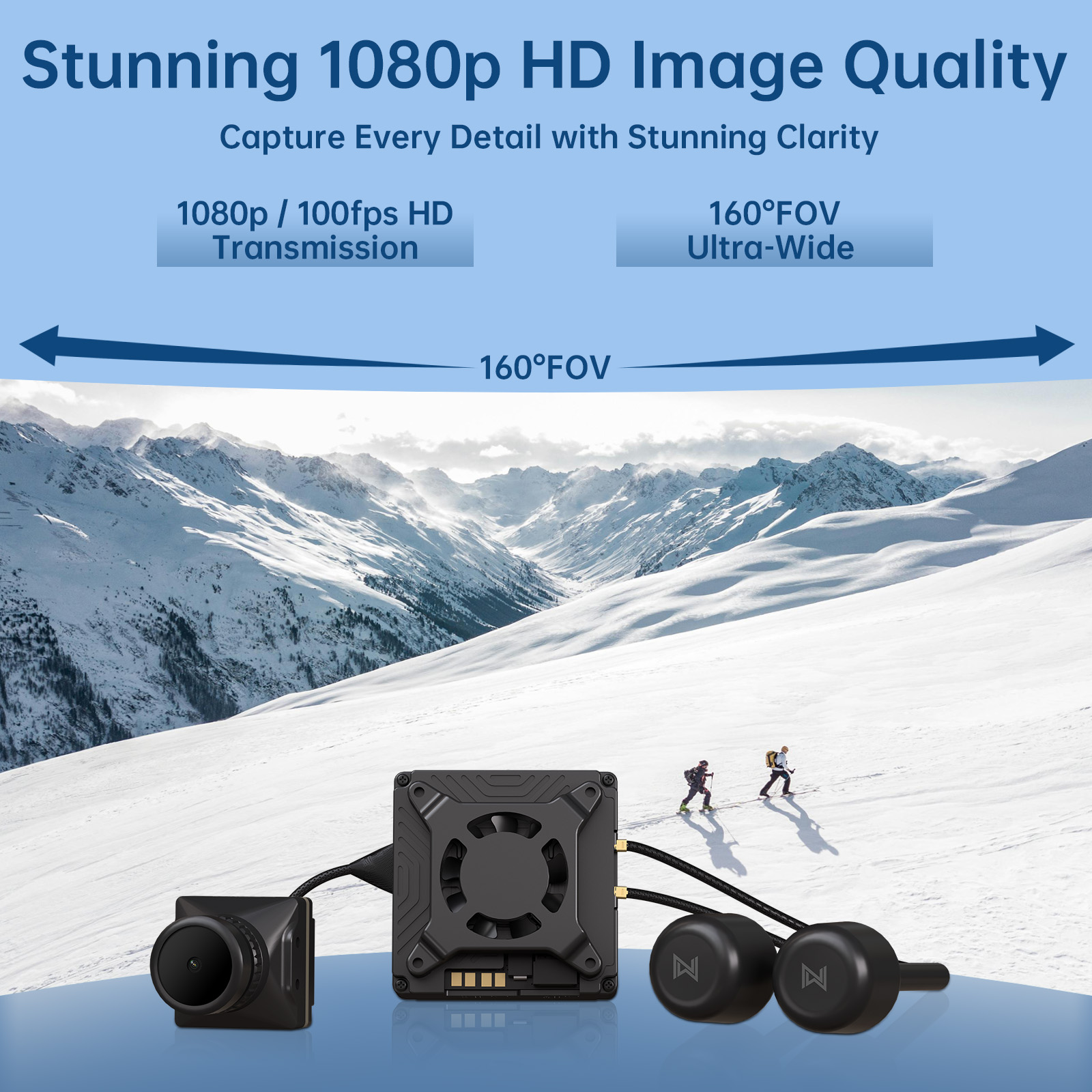 Caddx Walksnail Avatar GT Kit  - огляд і ціна Walksnail Avatar Gt Kit 2W Vtx